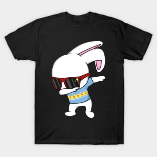 Hip Hop Bunny Dabbing T-Shirt